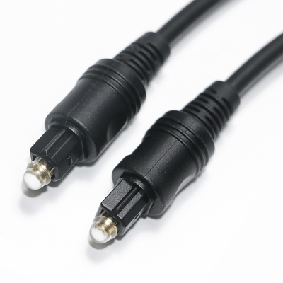 [Factory Outlet] Toslink Kabel Digitale Optische Audio Zwarte Kabel OD4.0 PVC Voor TV Sound Bar AV Ontvanger game Console