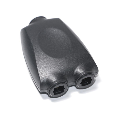 Digitale Toslink Optische Audio Splitter Adapter Glasvezel Converter 1/2 SPDIF 1 Vrouw Naar 2 Vrouw