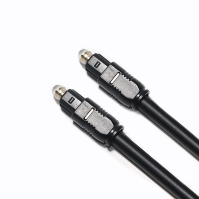 Optische digitale audiokabel OD4.0 mannelijk naar mannelijk Toslink-kabel voor thuisbioscoop, soundbar, tv en meer 1,2 m 2,4 m 3 m meer