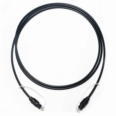 Factory Outlet digitale audiokabel PVC geplateerd Toslink OD 4.0 1.2M voor dvd-versterker