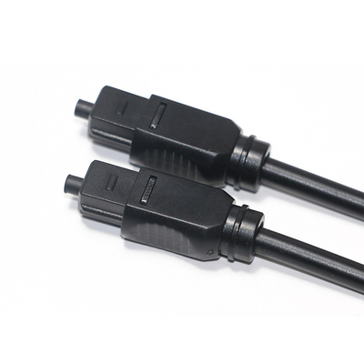Factory Outlet digitale audiokabel PVC geplateerd Toslink OD 4.0 1.2M voor dvd-versterker