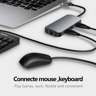 Multifunktioneel Micro USB C naar HDTV Adapter USB C Adapter voor Mac TV Projectie