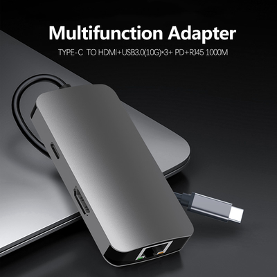 Multifunktioneel Micro USB C naar HDTV Adapter USB C Adapter voor Mac TV Projectie