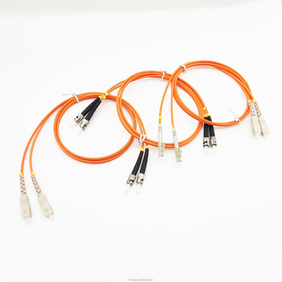 LC UPC naar ST UPC Glasvezel Patch Cord Custom Glasvezel Patch