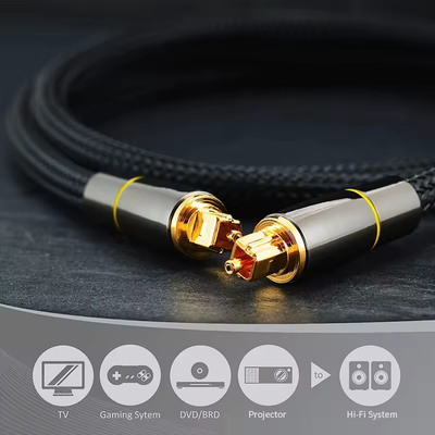 Digitale optische audio Toslink kabel SPDIF glasvezel luidsprekerdraad voor HIFI videokaart DVD TV DTS Dolby 5.1 7.1 Audio versterker