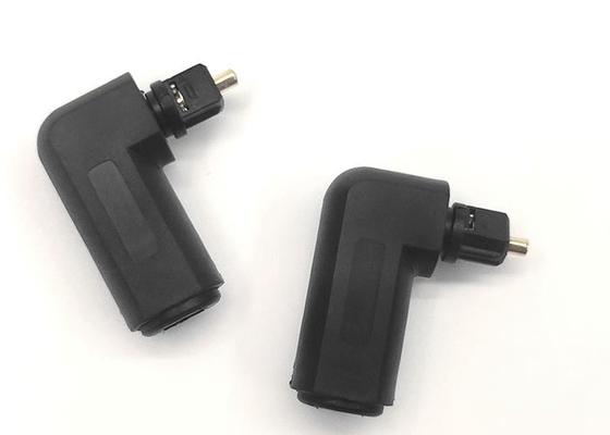 Wijfje aan Vrouwelijke Optische Vezeltoebehoren de Adapter van de 90 Graadhoek
