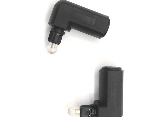 Wijfje aan Vrouwelijke Optische Vezeltoebehoren de Adapter van de 90 Graadhoek