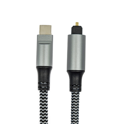 TOSLINK optische audiokabel met Type-C mannelijke aansluiting voor soundbar en luidspreker