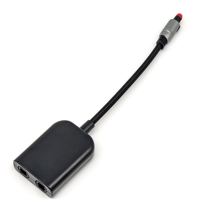 Toslink Optische Audiokabel voor Home Player CD Soundbar 4.0mm OD 1-30m Lengte Geel-Zwart Vergulde Connector