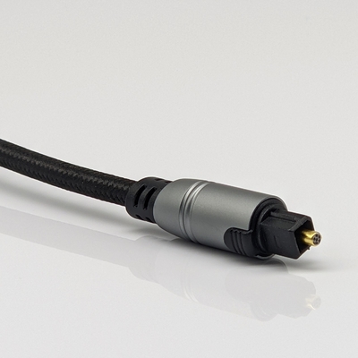 Toslink Optische Audiokabel voor Home Player CD Soundbar 4.0mm OD 1-30m Lengte Geel-Zwart Vergulde Connector