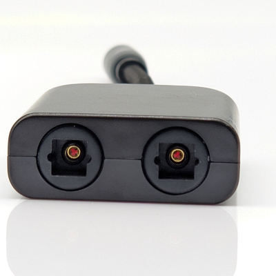 Toslink Optische Audiokabel voor Home Player CD Soundbar 4.0mm OD 1-30m Lengte Geel-Zwart Vergulde Connector