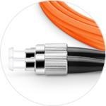 Aangepaste Plastic Optische Vezelkabel voor Laag Verlies Verbinding in Telecom- en Ethernetnetwerk met Simplex FC ST LC SC Connectors
