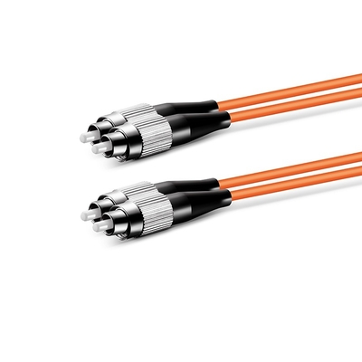 Aangepaste Plastic Optische Vezelkabel voor Laag Verlies Verbinding in Telecom- en Ethernetnetwerk met Simplex FC ST LC SC Connectors