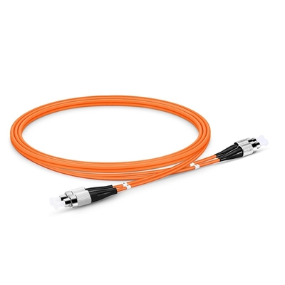 Aangepaste Plastic Optische Vezelkabel voor Laag Verlies Verbinding in Telecom- en Ethernetnetwerk met Simplex FC ST LC SC Connectors