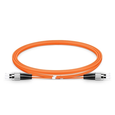 Aangepaste Plastic Optische Vezelkabel voor Laag Verlies Verbinding in Telecom- en Ethernetnetwerk met Simplex FC ST LC SC Connectors
