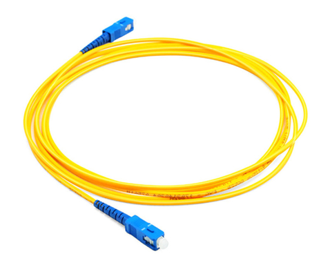 Het gele Dual Core-Koord OM3 10 Gbps 4CH van het Vezel Optische Flard