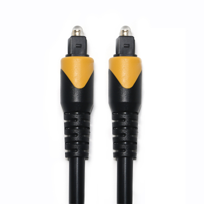 Geel & Zwart Toslink Digitale Kabel OD4.0 LSZH PVC Plated Gold Ject Voor Home Player CD Soundbar