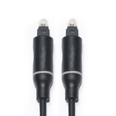 1.5M - 5M Toslink Digitale Kabel OD4.0 Zwart Plastic Connector Voor Home Theater CD Soundbar