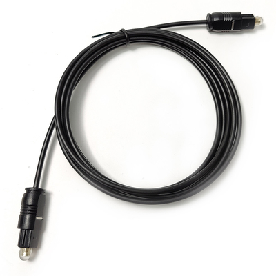 Toslink Kabel OD2.2mm Dunne Plastic Audio Mannelijke/Mannelijke Coax Kabel 1-15M