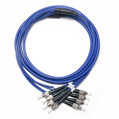 Glasvezel Patch Cord FC-ST OM3 4 Mode 4Core Draad OD 2.0/3.0mm Voor Surveillance Camera Indoor Computer Connector
