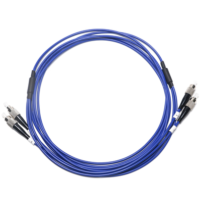 Optische patchkabel Dual-Core Dual-Mode FC 2/2 OM3 voor verbinding Netwerk WALN LAN Survailiance