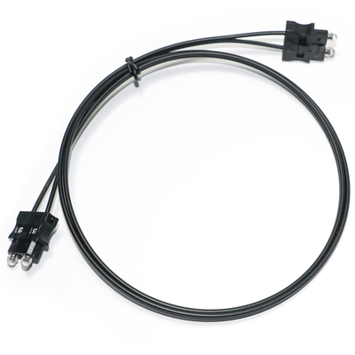 180dB/Km Plastic Glasvezelkabel OD2.2 Dunne Kabel Voor Apparatuur Test, Machine Connector Servo Systeem