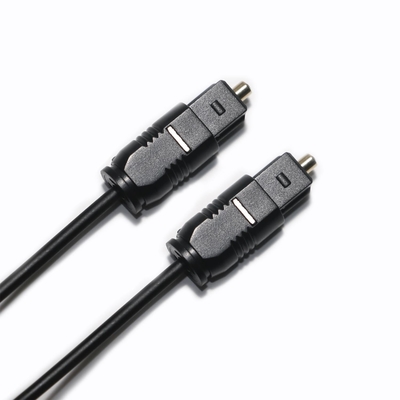 Factory Outlet Toslink Zwart PVC OD4.0mm 2.2mm Core Fiber Digitale Kabel Voor Mini Speler CD Soundbar