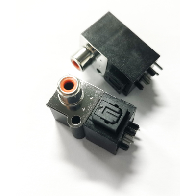 AV-GQ-R004 Optische Ontvanger Toslink JackConnector Vrouwelijke Verticale Socket Verzenden/Ontvangen End) voor Audio PCB