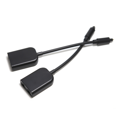 Digitale Toslink Fiber Optische Splitter 1 in 2 Out Audio Adapter Kabel Signaalverbetering