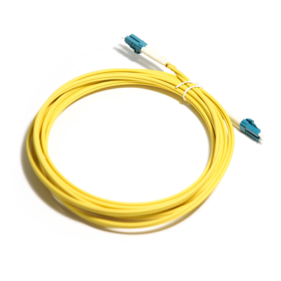 Optische Vezelkoord Gele Duplex Multimode OM5 2M 3M 5m 10G lc-LC voor WLAN-LAN