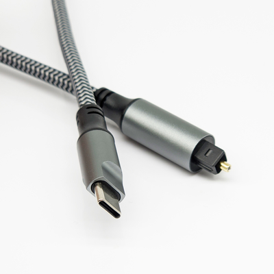 TOSLINK optische audiokabel met Type-C mannelijke aansluiting voor soundbar en luidspreker