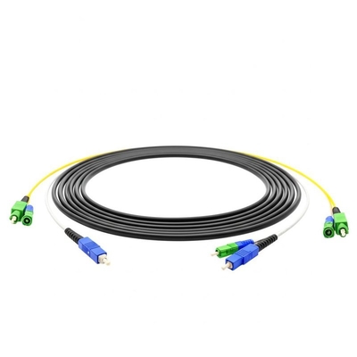 Simplex Plastic Optical Fiber Kabel met FC ST LC SC Connectoren voor Snelle en Verbinding in Telecom- en Ethernet Netwerk